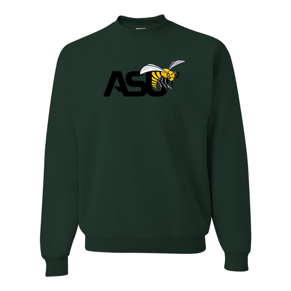 Men's Alabama State Hornets  JERZEES NuBlend Crewneck Sweatshirt
