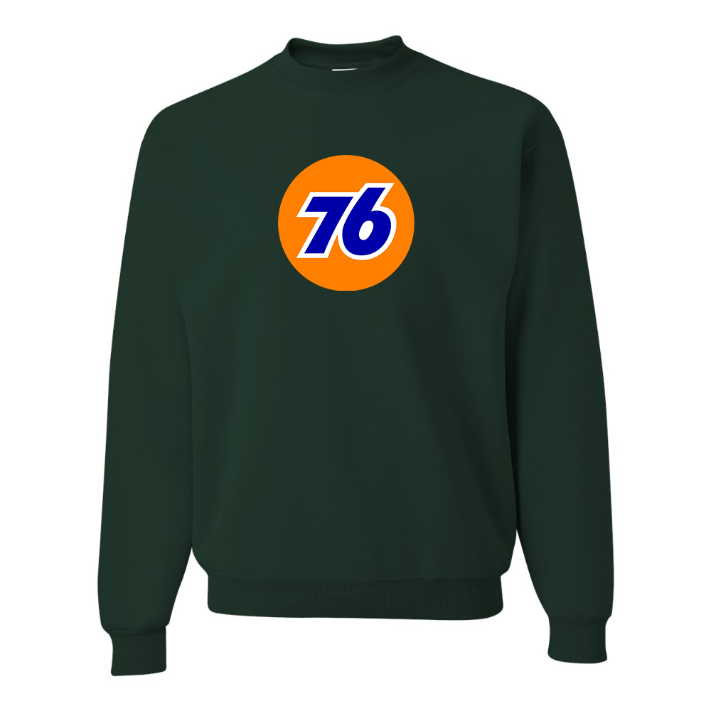 Men's 76 Gas Station  JERZEES NuBlend Crewneck Sweatshirt