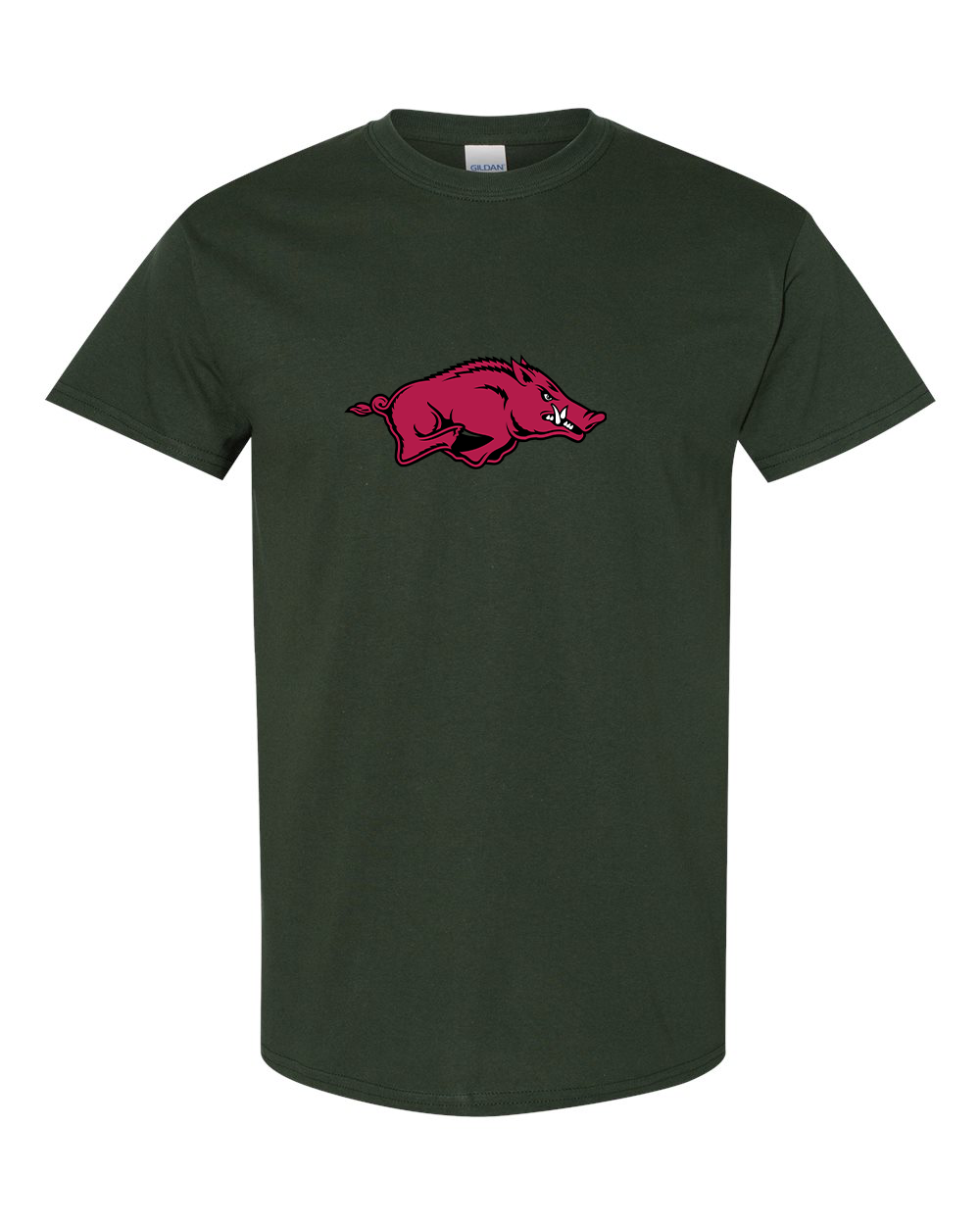 Men's  Arkansas Razorbacks Gildan Heavy Cotton T-Shirt