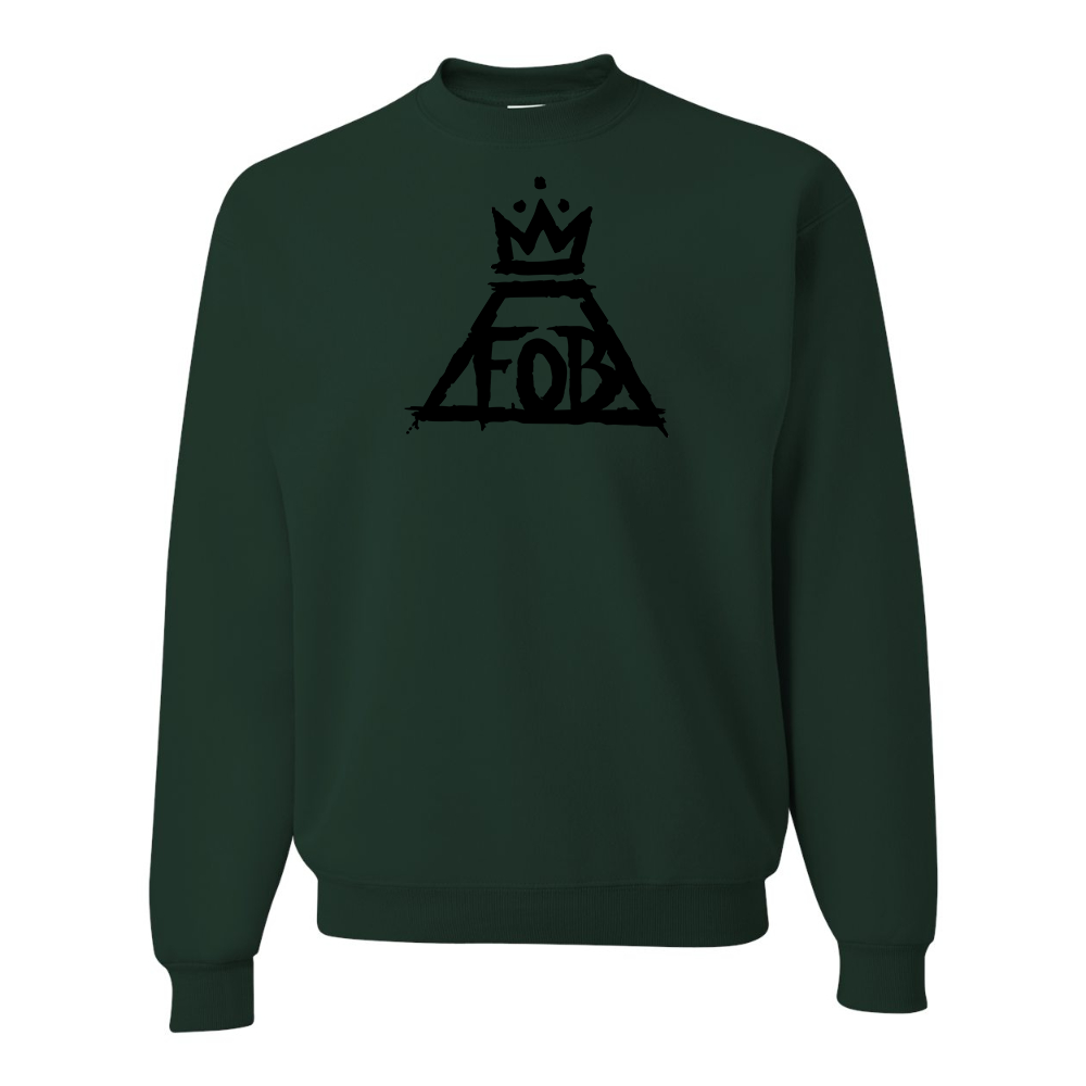 Men's Fall Out Boy  JERZEES NuBlend Crewneck Sweatshirt