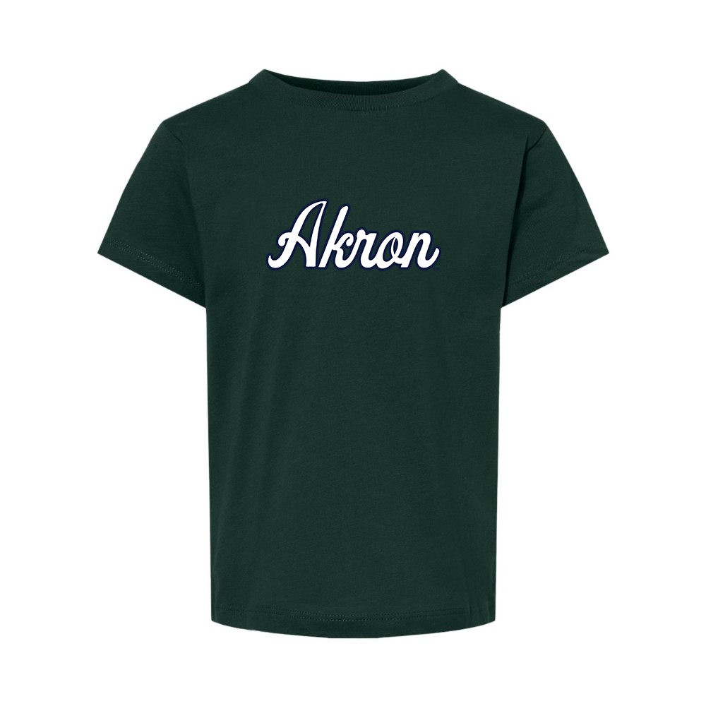 Akron Zips  BELLA  CANVAS Toddler Jersey Tee