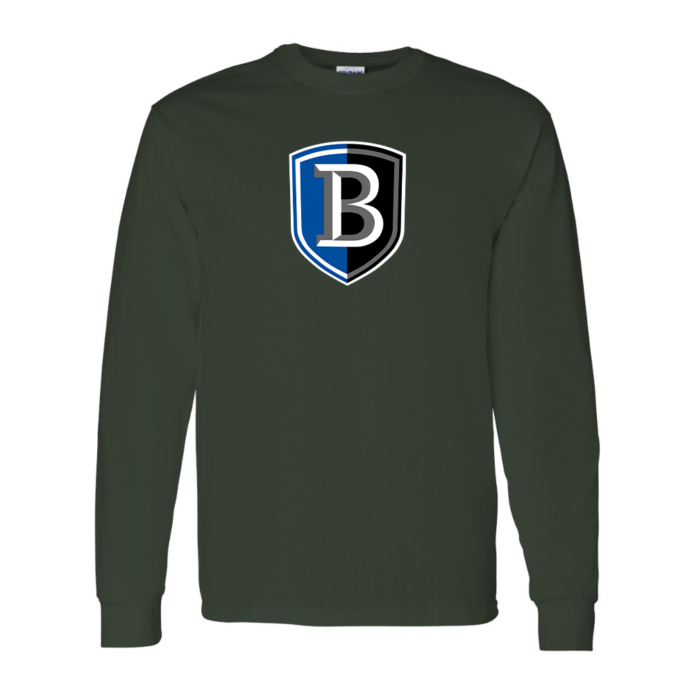 Men's   Bentley Falcons  Gildan Heavy Cotton Long Sleeve T-Shirt