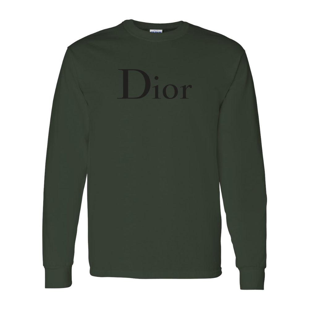 Men's Dior Gildan Heavy Cotton Long Sleeve T-Shirt