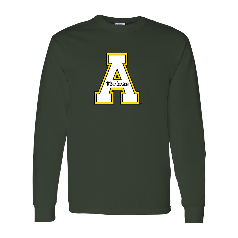 Men's  Appalachian State Mountaineers  Gildan Heavy Cotton Long Sleeve T-Shirt