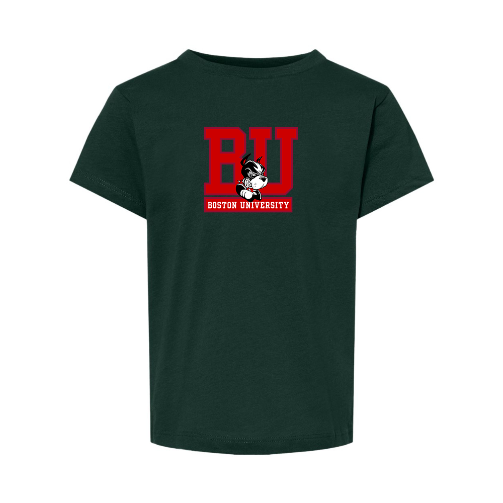 Boston University Terriers BELLA  CANVAS Toddler Jersey Tee
