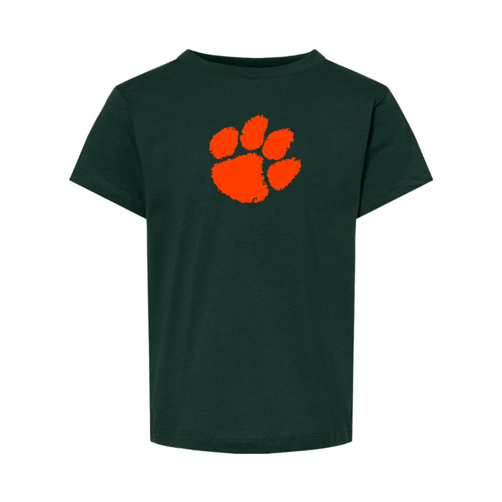 Clemson Tigers BELLA  CANVAS Toddler Jersey Tee