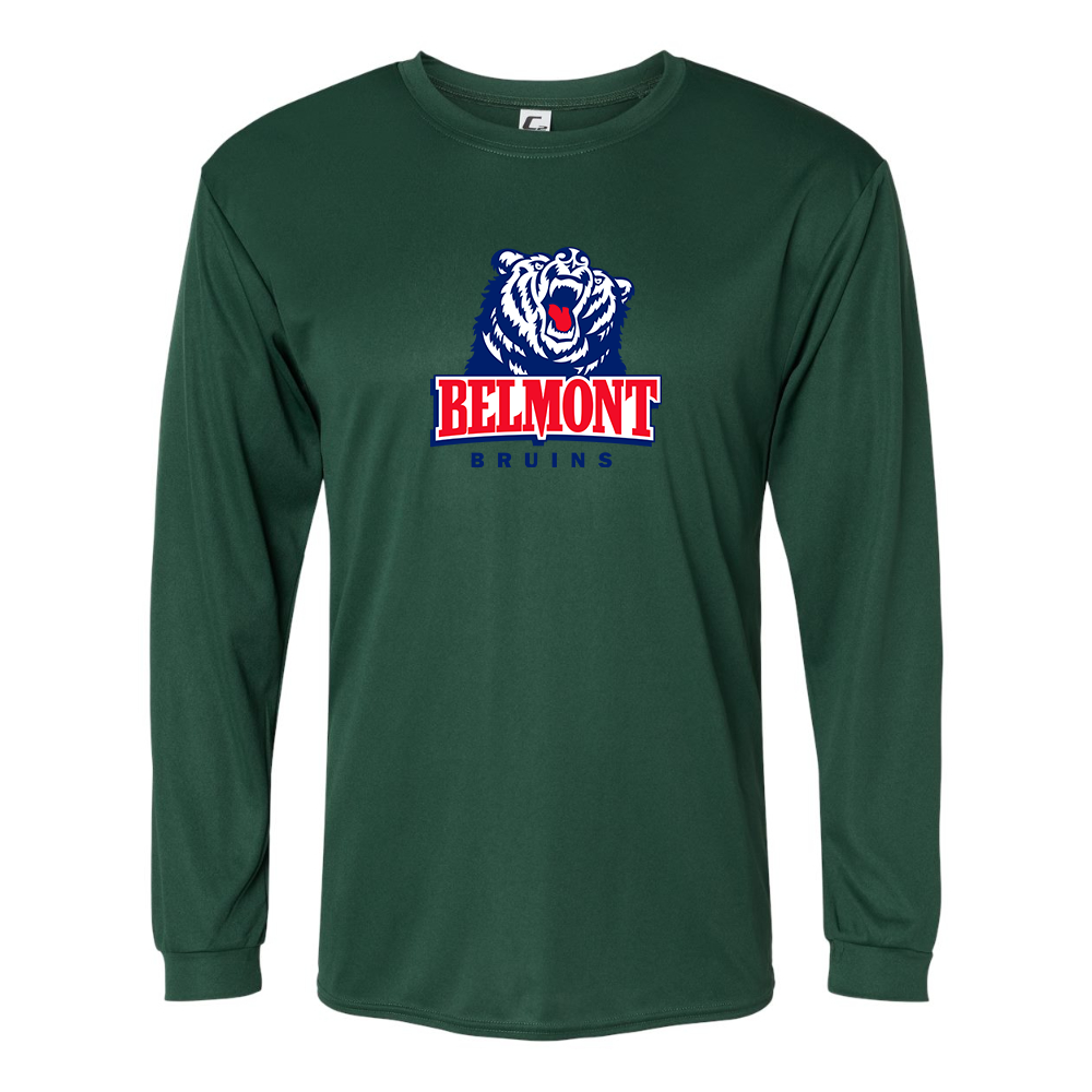 Men's  Belmont Bruins   Performance Long Sleeve T-Shirt