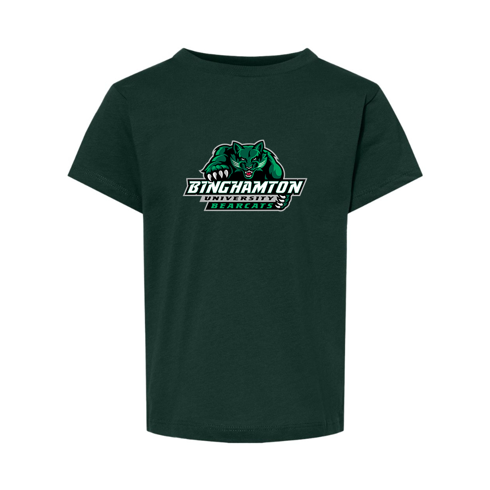 Binghamton Bearcats BELLA  CANVAS Toddler Jersey Tee