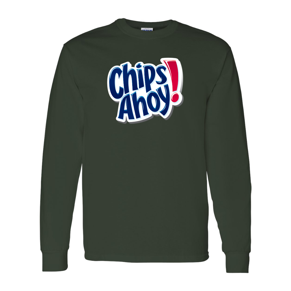Men's Chips Ahoy Gildan Heavy Cotton Long Sleeve T-Shirt