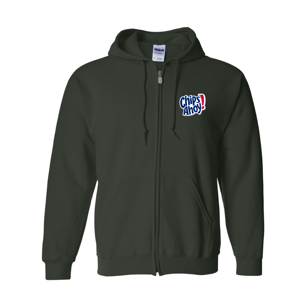 Men's  Chips Ahoy  Gildan  Heavy Blend Full Zip Hooded Sweatshirt