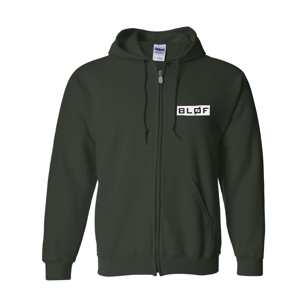 Men's   BLØF   Gildan  Heavy Blend Full Zip Hooded Sweatshirt