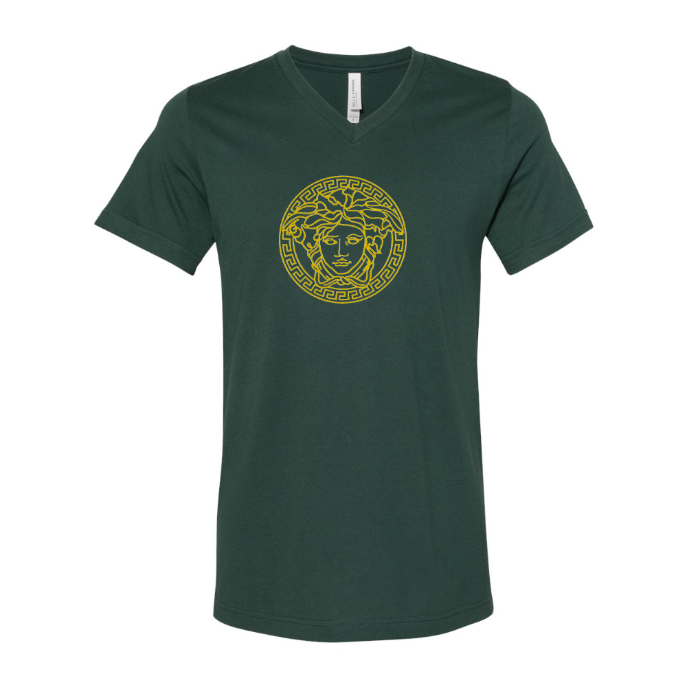 Versace Thumbnail BELLA  CANVAS - Jersey V-Neck T-Shirt