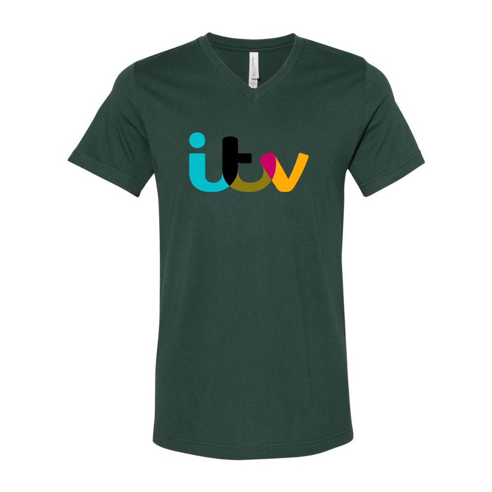 Itv  BELLA  CANVAS - Jersey V-Neck T-Shirt