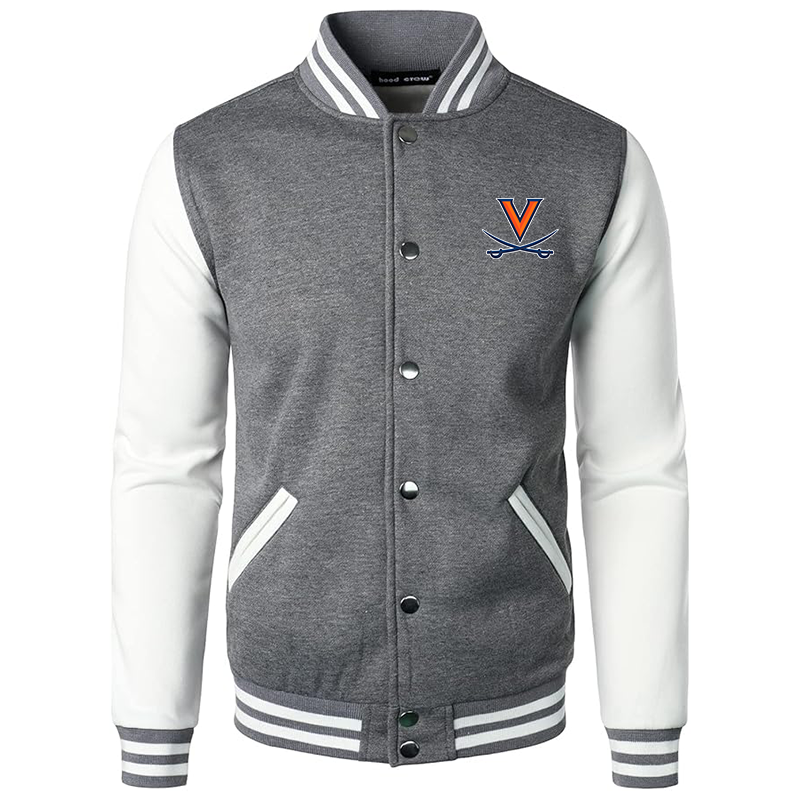 Men's (Design Here)  Varsity Baseball Jacket Cotton Blend Letterman Jackets