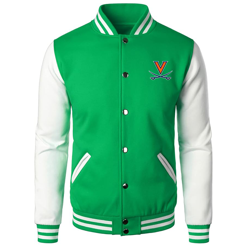 Men's (Design Here)  Varsity Baseball Jacket Cotton Blend Letterman Jackets
