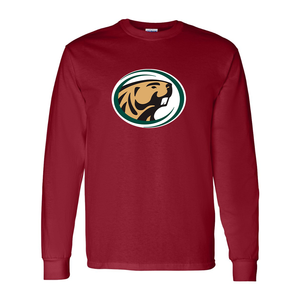 Men's  Bemidji State Beavers Gildan Heavy Cotton Long Sleeve T-Shirt