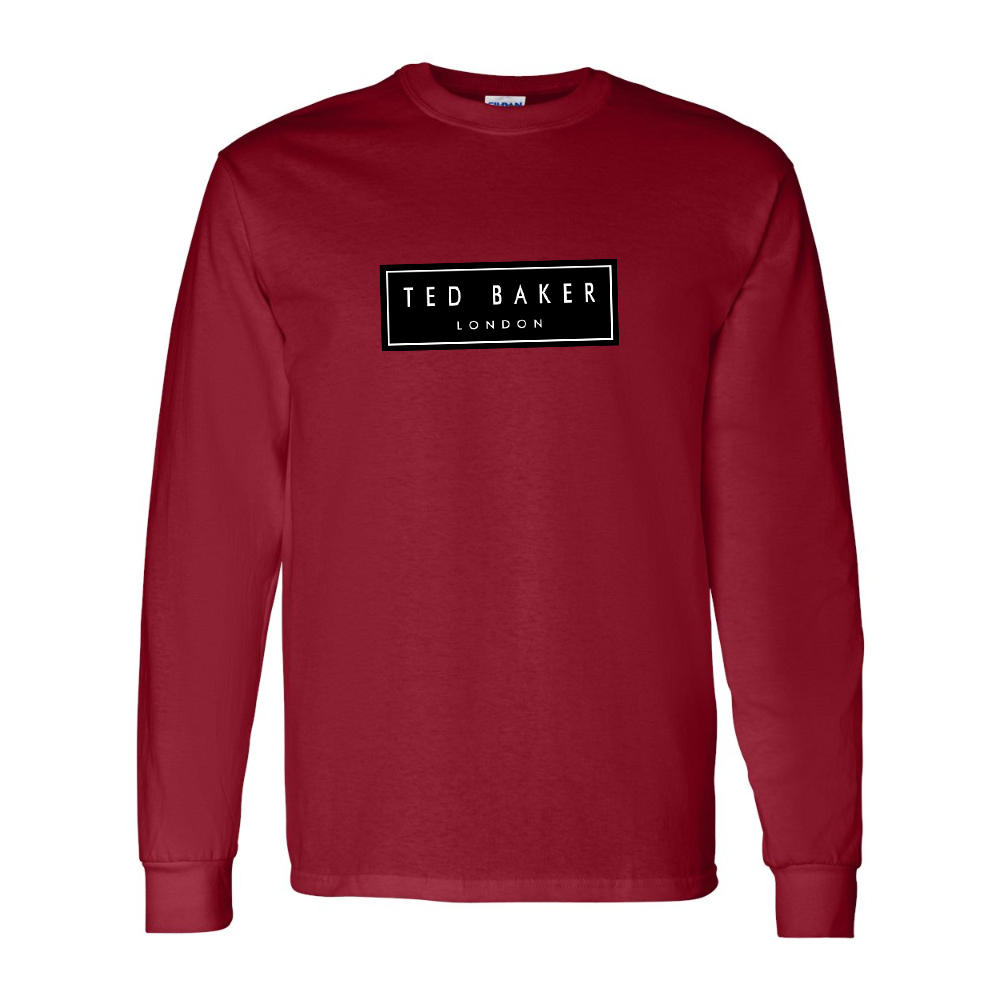 Men's  Ted Baker  Gildan Heavy Cotton Long Sleeve T-Shirt