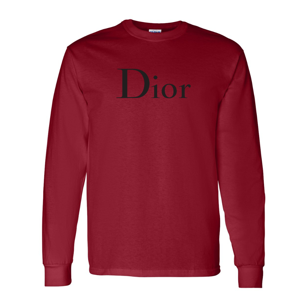 Men's Dior Gildan Heavy Cotton Long Sleeve T-Shirt