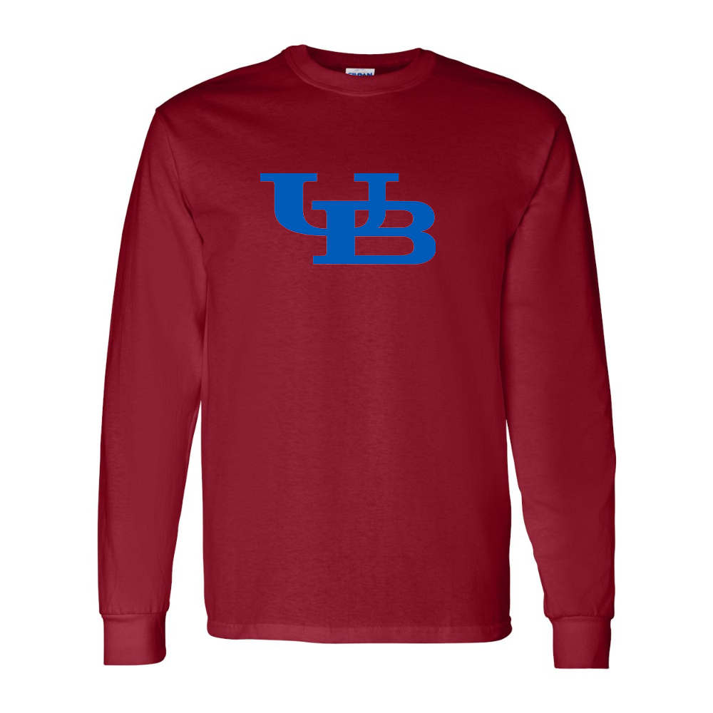 Men's  Buffalo Bulls  Gildan Heavy Cotton Long Sleeve T-Shirt