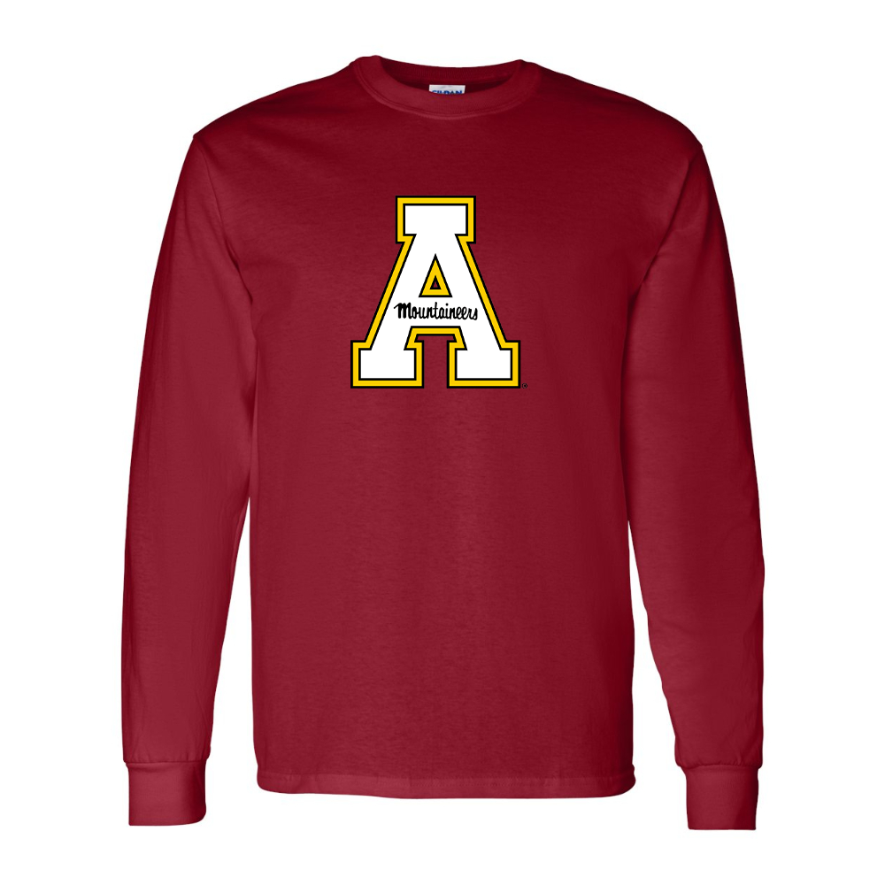 Men's  Appalachian State Mountaineers  Gildan Heavy Cotton Long Sleeve T-Shirt