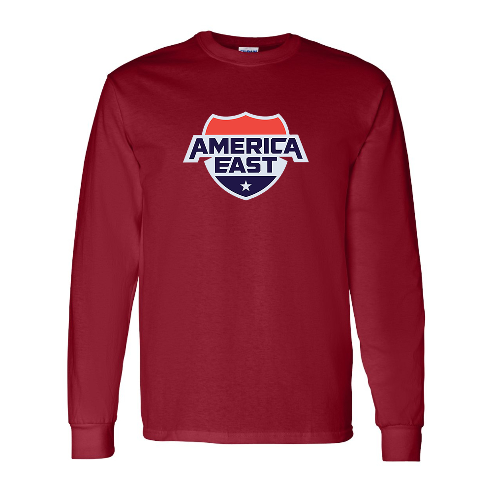 Men's    America East Conference Gildan Heavy Cotton Long Sleeve T-Shirt
