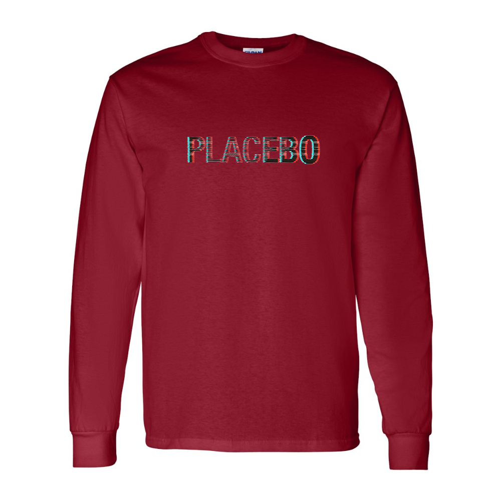 Men's Placebo Gildan Heavy Cotton Long Sleeve T-Shirt