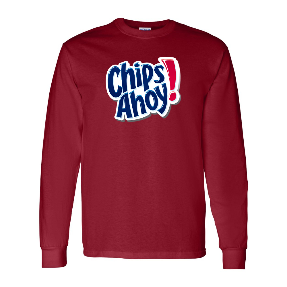 Men's Chips Ahoy Gildan Heavy Cotton Long Sleeve T-Shirt