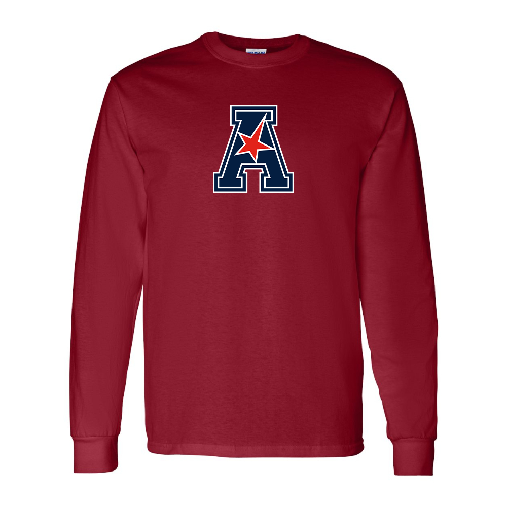 Men's  American Athletic Conference  Gildan Heavy Cotton Long Sleeve T-Shirt