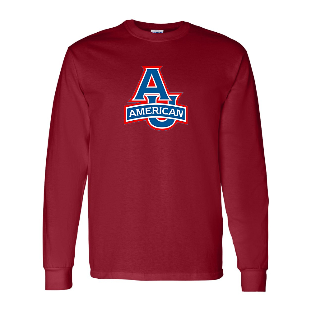 Men's  American Eagles  Gildan Heavy Cotton Long Sleeve T-Shirt