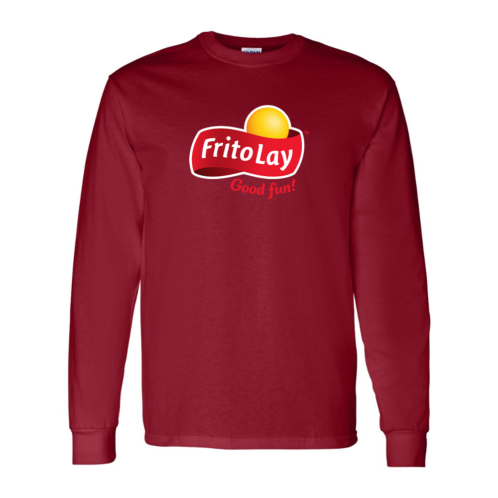 Men's Frito Lay  Gildan Heavy Cotton Long Sleeve T-Shirt