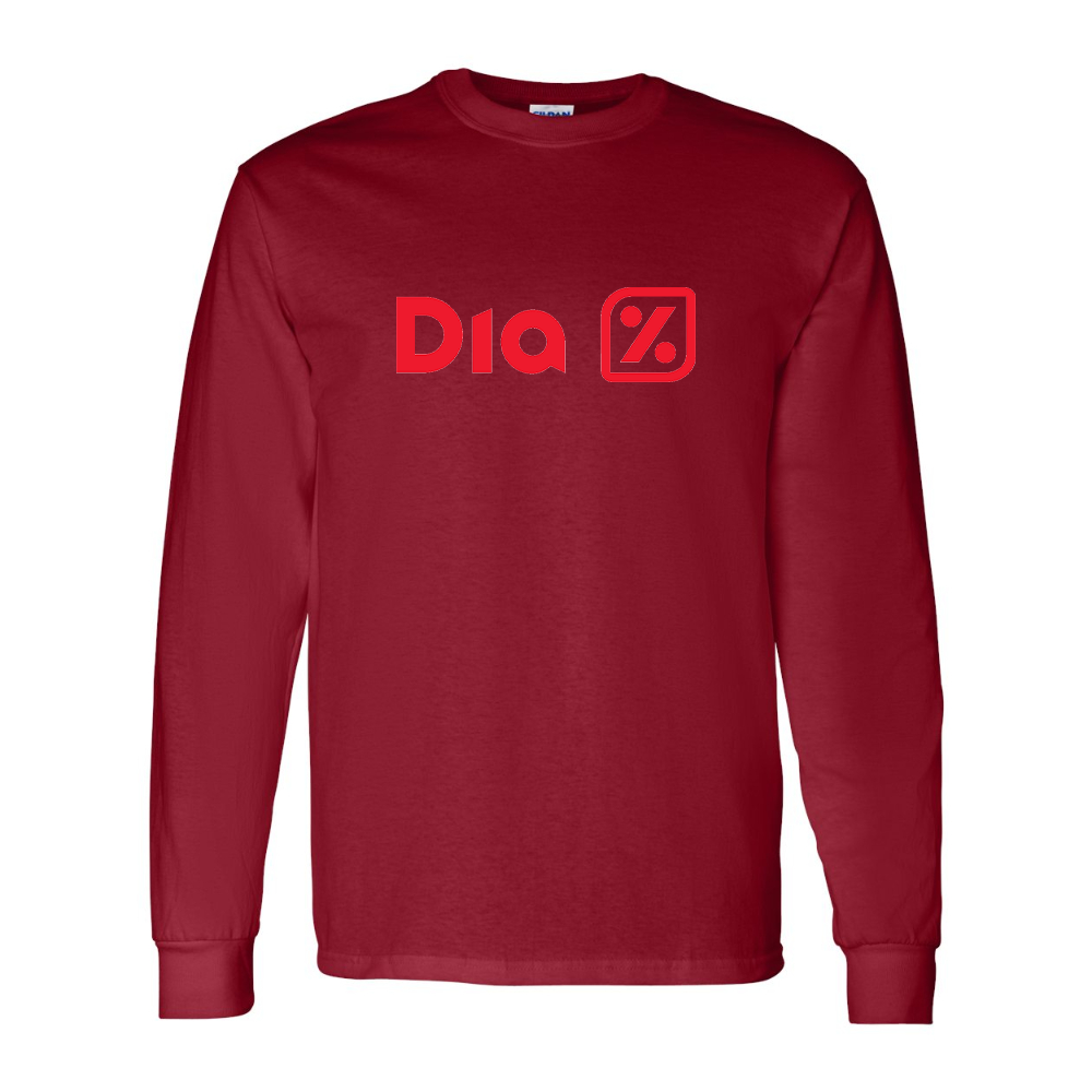 Men's Dia  Gildan Heavy Cotton Long Sleeve T-Shirt