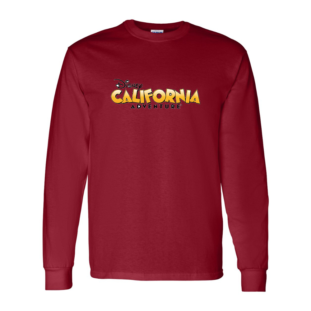 Men's Disney California Adventure Gildan Heavy Cotton Long Sleeve T-Shirt