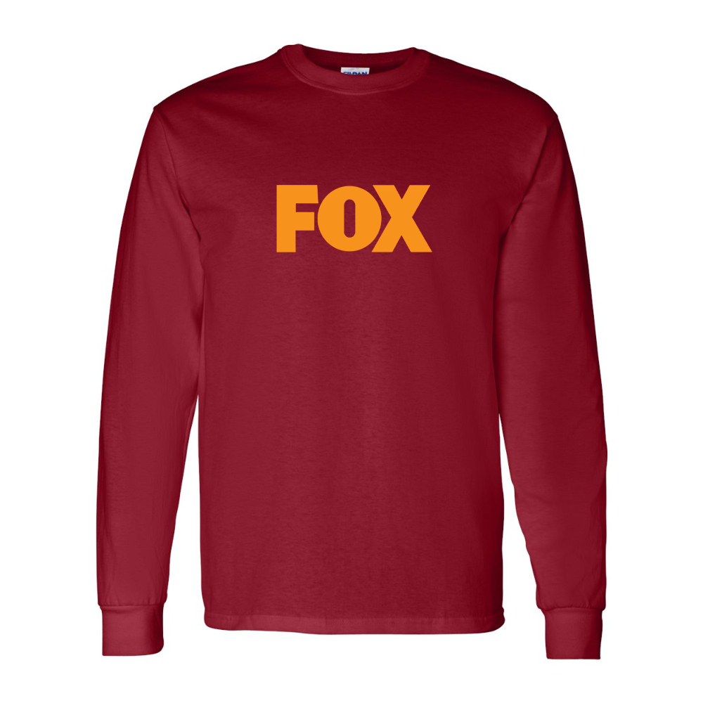 Men's  Fox  Gildan Heavy Cotton Long Sleeve T-Shirt