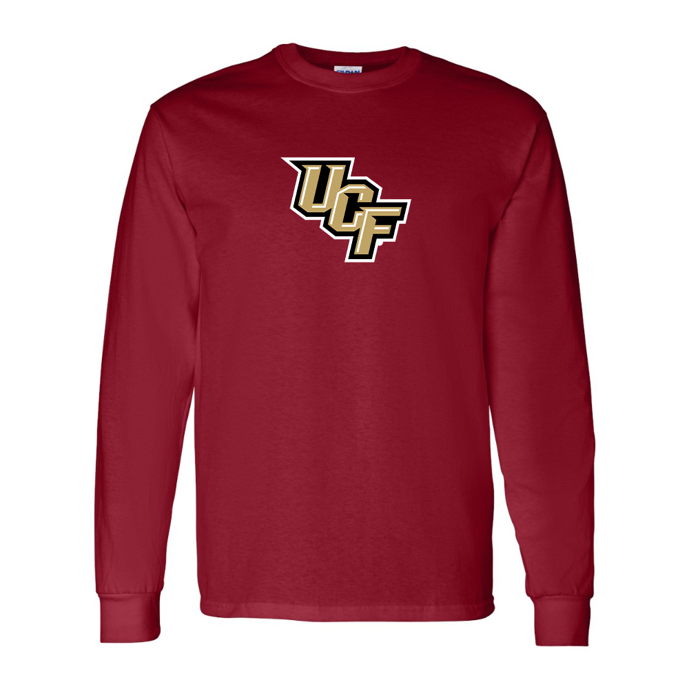 Men's Central Florida Knights   Gildan Heavy Cotton Long Sleeve T-Shirt
