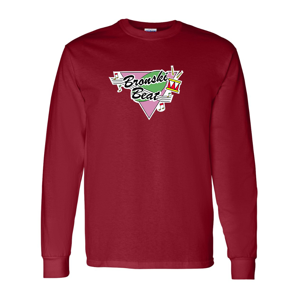 Men's  Bronski Beat Gildan Heavy Cotton Long Sleeve T-Shirt