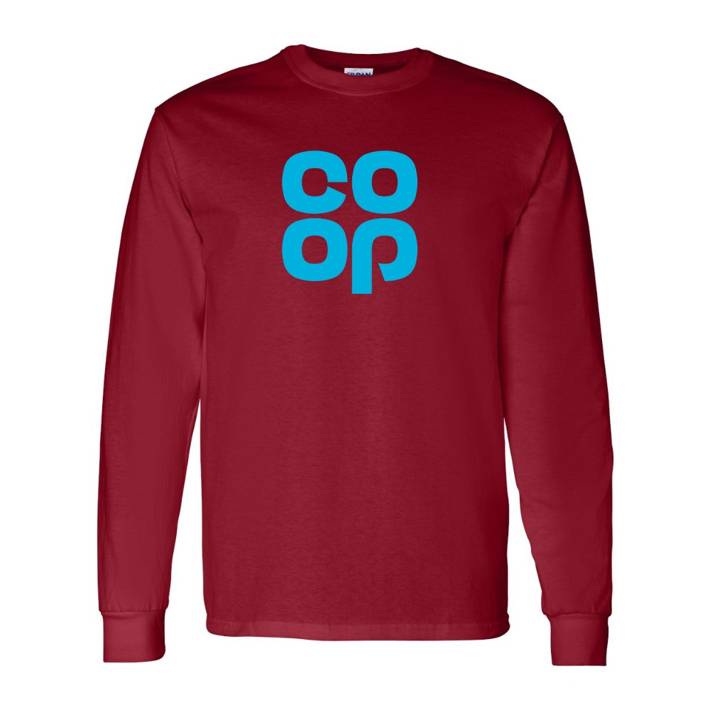 Men's CoOp Gildan Heavy Cotton Long Sleeve T-Shirt