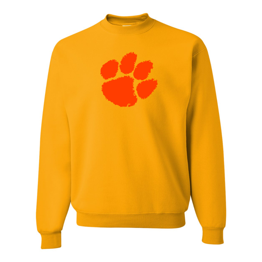 Men's Clemson Tigers JERZEES NuBlend Crewneck Sweatshirt