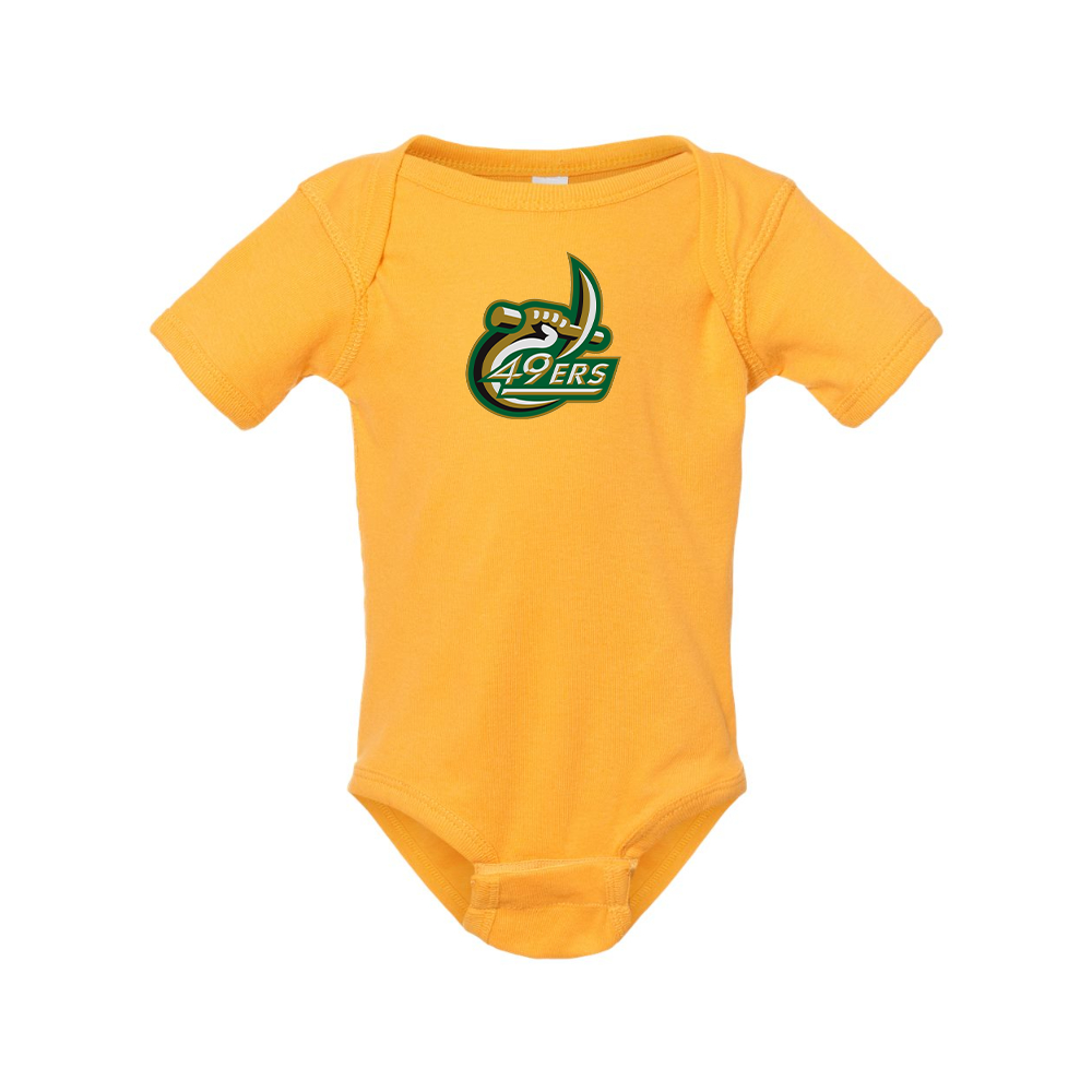 Charlotte 49ers Rabbit Skins Infant Baby Rib Bodysuit