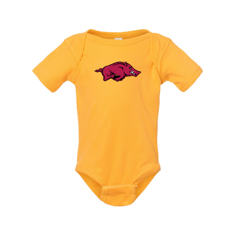Arkansas Razorbacks Rabbit Skins Infant Baby Rib Bodysuit