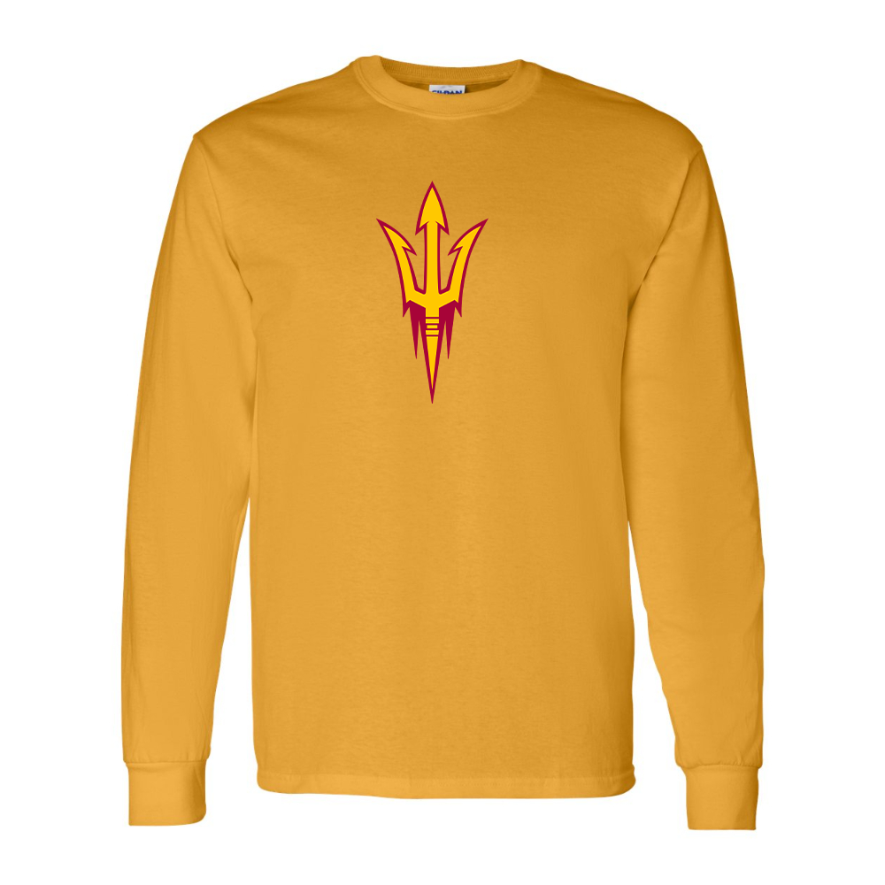 Men's  Arizona State Sun Devils Gildan Heavy Cotton Long Sleeve T-Shirt