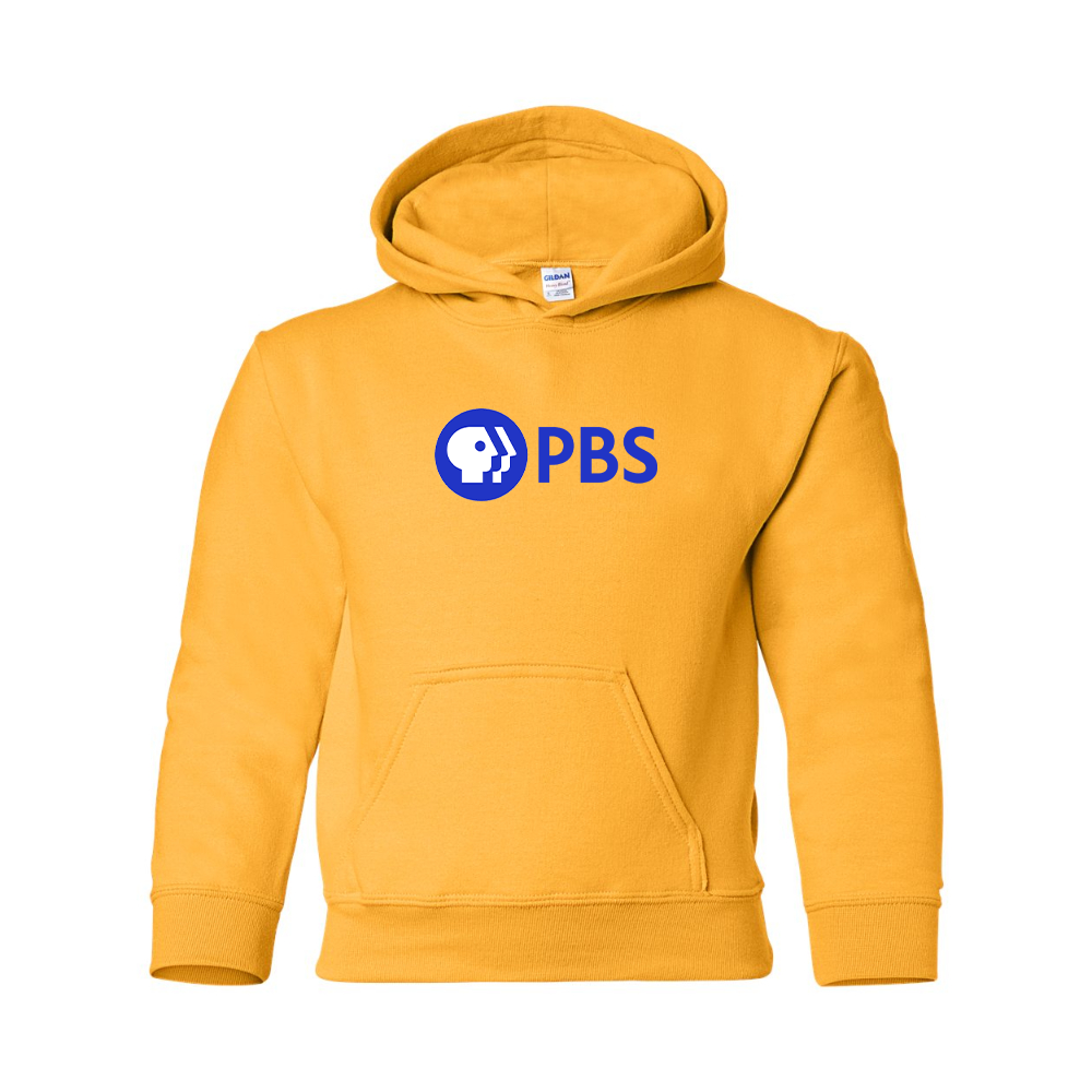 Youth  PBS Blue Gildan Heavy Blend  Hooded Sweatshirt