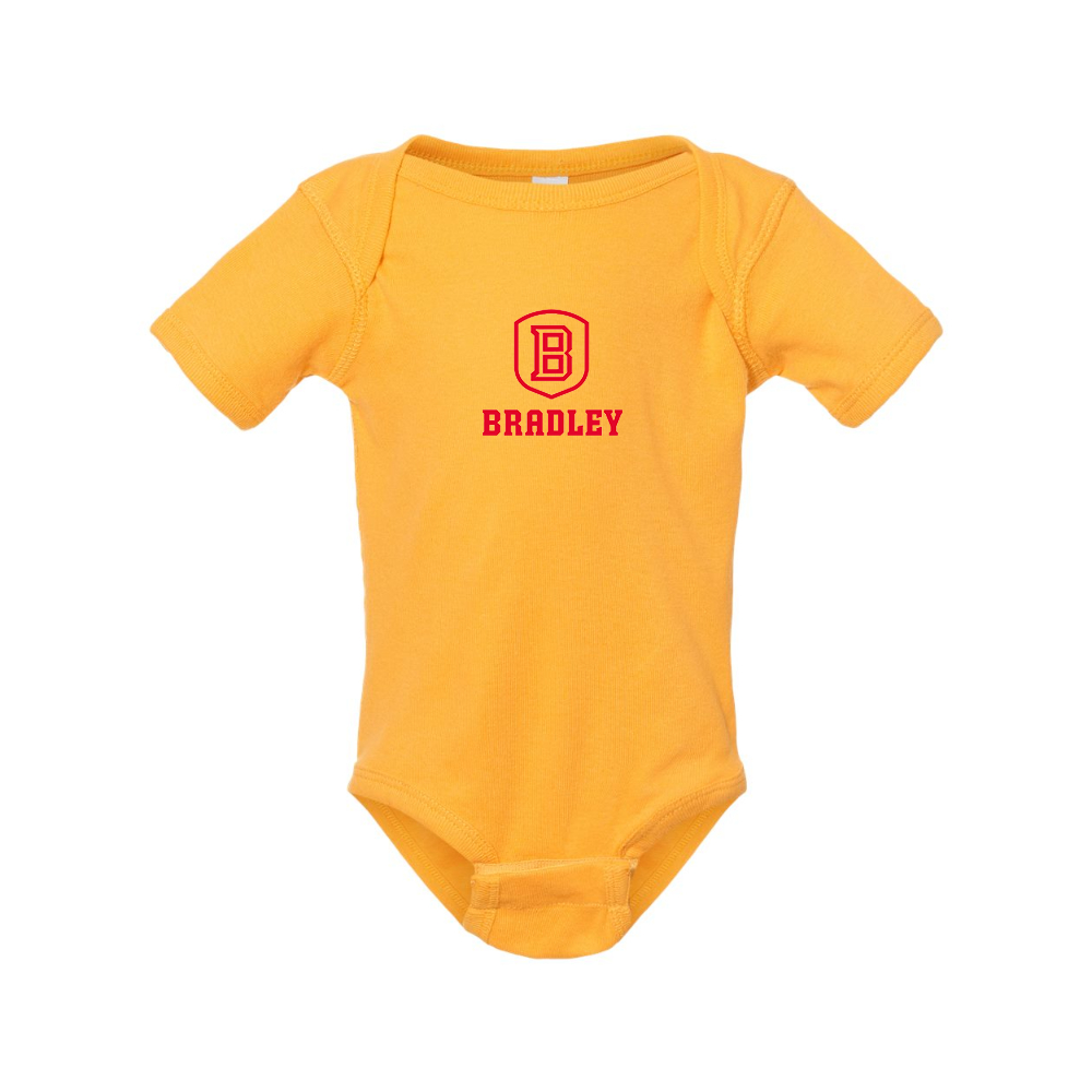 Bradley Braves Rabbit Skins Infant Baby Rib Bodysuit