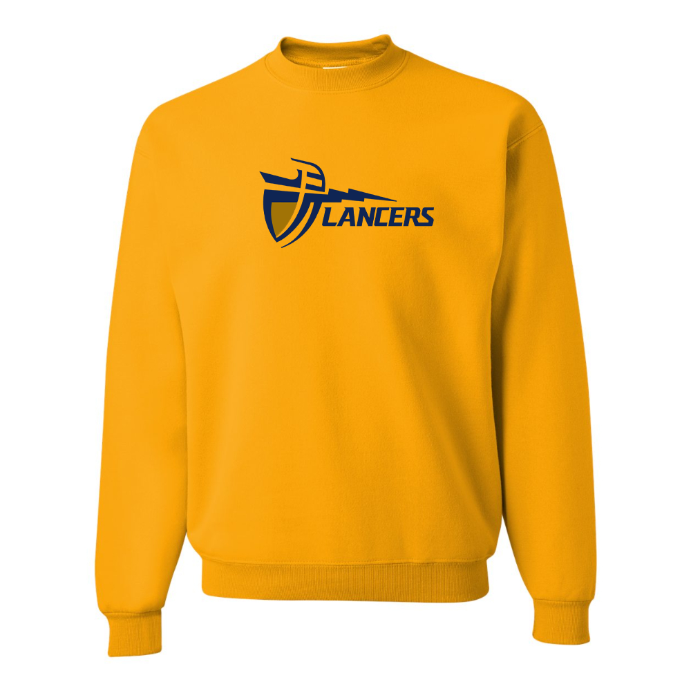 Men's California Baptist Lancers JERZEES NuBlend Crewneck Sweatshirt