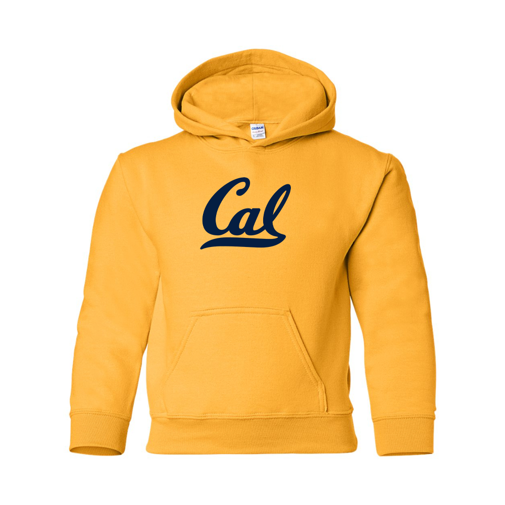 Youth California Golden Bears  Gildan Heavy Blend  Hooded Sweatshirt