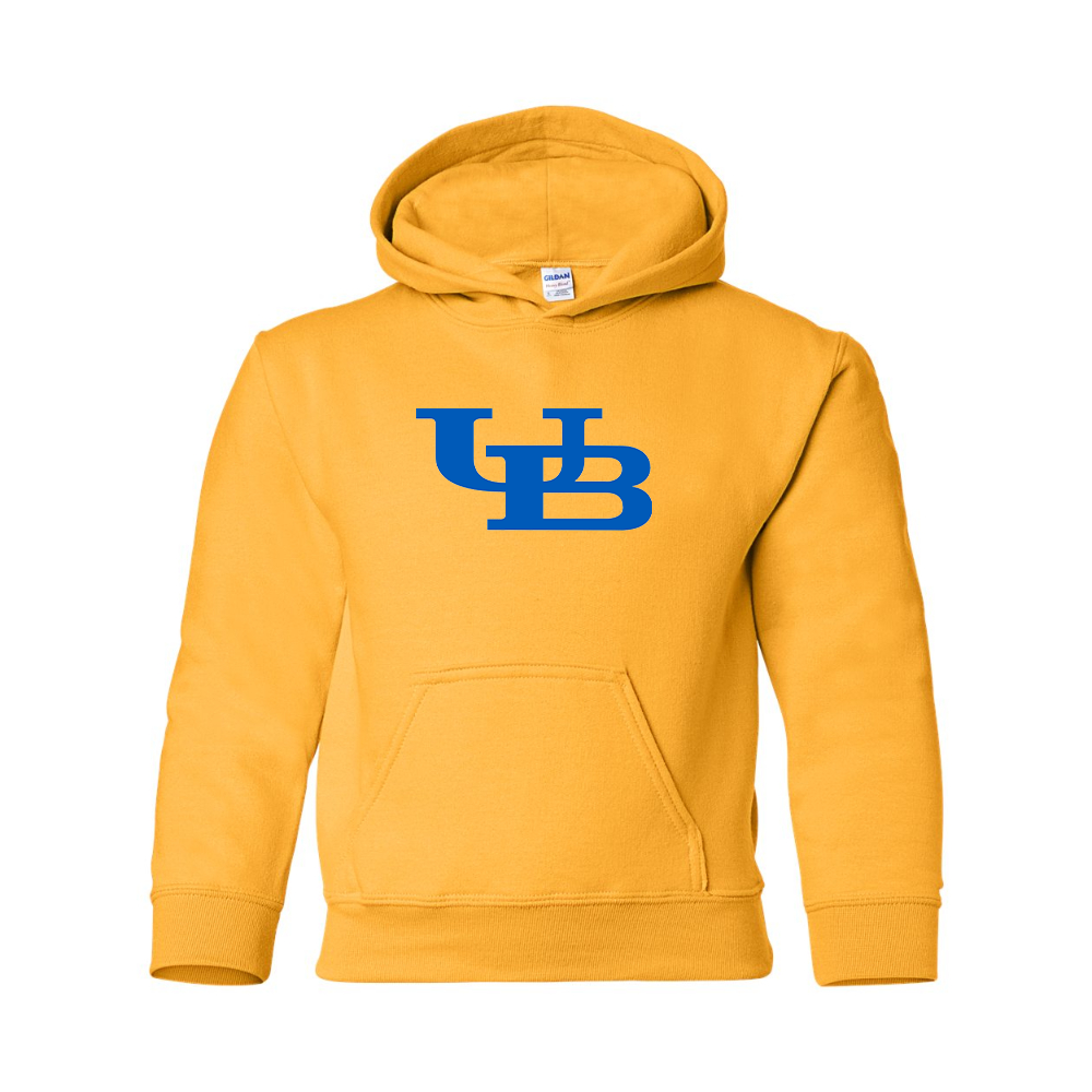 Youth  Buffalo Bulls   Gildan Heavy Blend  Hooded Sweatshirt