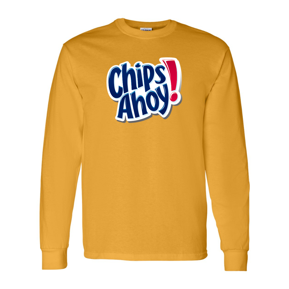 Men's Chips Ahoy Gildan Heavy Cotton Long Sleeve T-Shirt