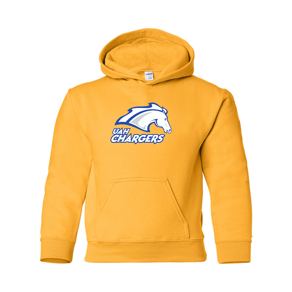 Youth Alabama Huntsville Chargers Gildan Heavy Blend  Hooded Sweatshirt