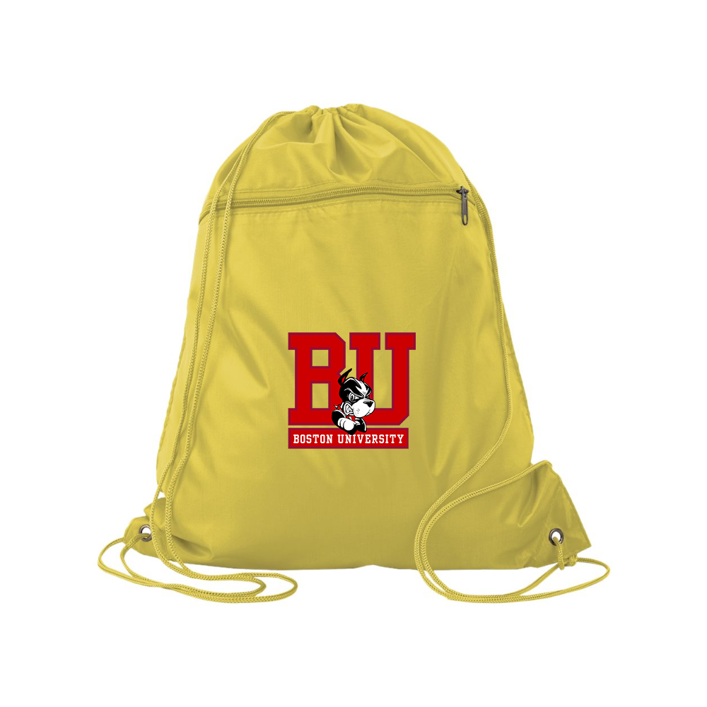 Boston University Terriers Q-Tees - Polyester Cinchpack