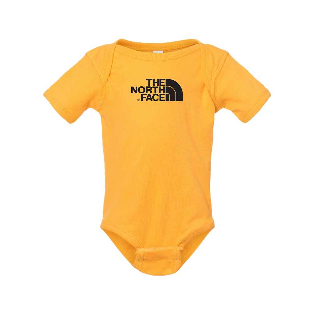 The North Face Black Rabbit Skins Infant Baby Rib Bodysuit