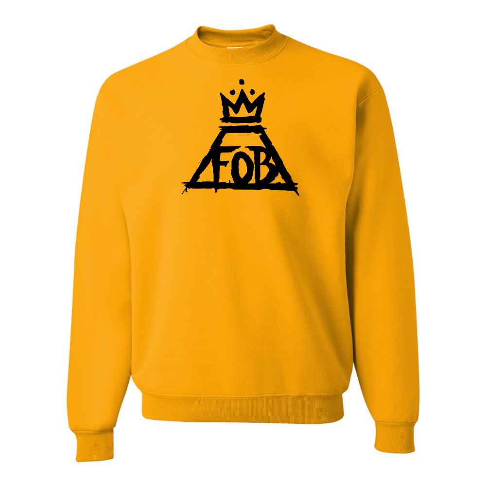 Men's Fall Out Boy  JERZEES NuBlend Crewneck Sweatshirt